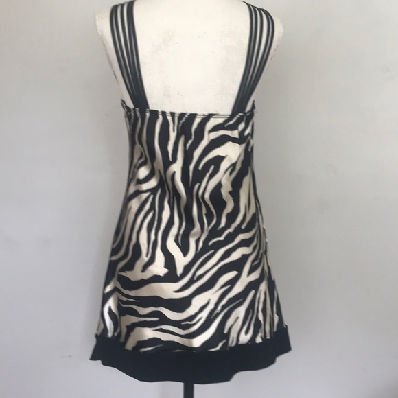 Unit NWOT zebra sleeveless top Size M - Picture 4 of 6